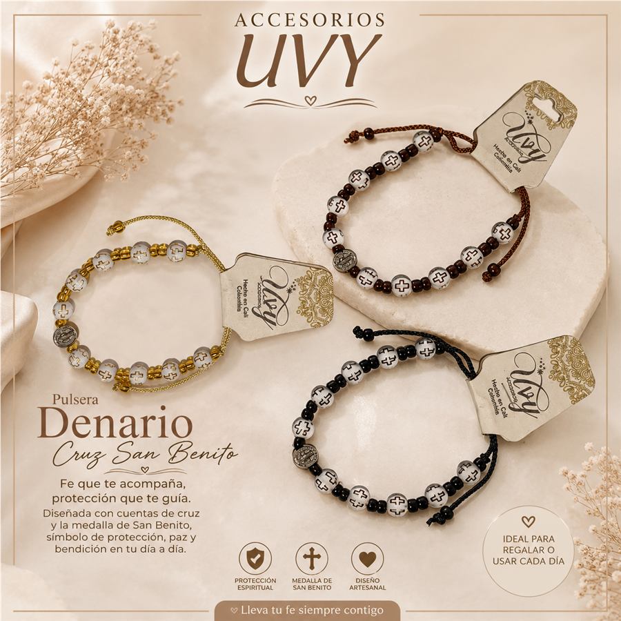 Pulsera denario San Benito